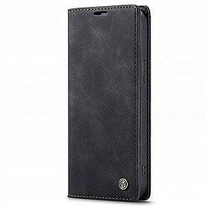נרתיק עור מדגם Leather Case מבית CASEME לטלפון סלולארי מדגם: iPhone 12 Pro Max (צבע שחור) נרתיק עור מדגם Leather Case מבית CASEME לטלפון סלולארי מדגם: iPhone 12 Pro Max (צבע שחור)