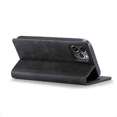 ����� ��� ���� Leather Case ���� CASEME ������ ������� ����: iPhone 12 Pro Max (��� ����)