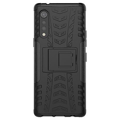 ����� ������� ���� Shockproof Tire TPU ���� LaTera ������ ������� ����: LG Velvet