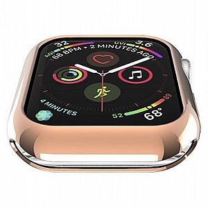 נרתיק סיליקון מבית XINCUCO לשעון יד חכם מדגם: Apple Watch 40mm (צבע זהב ורוד) נרתיק סיליקון מבית XINCUCO לשעון יד חכם מדגם: Apple Watch 40mm (צבע זהב ורוד)