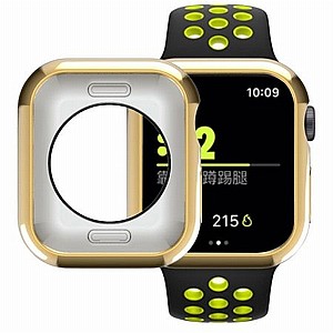 נרתיק סיליקון מבית Dux Ducis לשעון יד חכם מדגם: Apple Watch 40mm (צבע זהב) נרתיק סיליקון מבית Dux Ducis לשעון יד חכם מדגם: Apple Watch 40mm (צבע זהב)