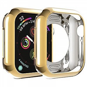 נרתיק סיליקון מבית LaTera לשעון יד חכם מדגם: Apple Watch 40mm (צבע זהב) נרתיק סיליקון מבית LaTera לשעון יד חכם מדגם: Apple Watch 40mm (צבע זהב)