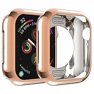 נרתיק סיליקון מבית LaTera לשעון יד חכם מדגם: Apple Watch 40mm (צבע זהב ורוד) נרתיק סיליקון מבית LaTera לשעון יד חכם מדגם: Apple Watch 40mm (צבע זהב ורוד)