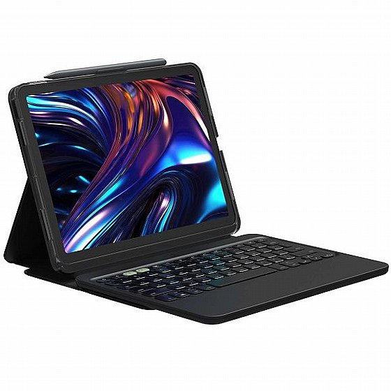 ����� ���� ����� Bluetooth ����� ���� Slim Book Go Keyboard ���� ZAGG ����� ��� ����: iPad Pro 12.9 2020 / 2021 (���� ����� ����)