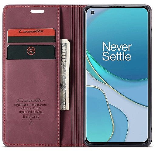 ����� ��� ���� Leather Case ���� CASEME ������ ������� ����: OnePlus 8T (��� ����)