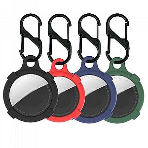 ����� ������ �������� ���� Silicone Keychain Case ���� LaTera ��� ���� AirTag (���� 4 ������)