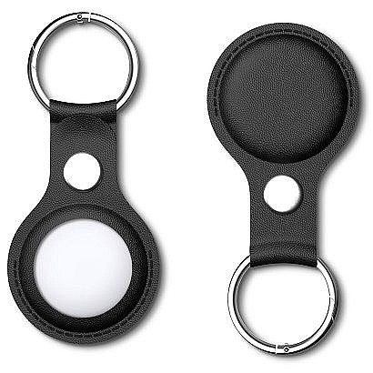 ����� ������ ���� ��� ���� PU Leather Keychain Case ���� LaTera ��� ���� AirTag (��� ����)