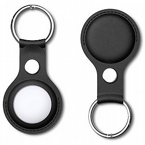 ����� ������ ���� ��� ���� PU Leather Keychain Case ���� LaTera ��� ���� AirTag (��� ����)