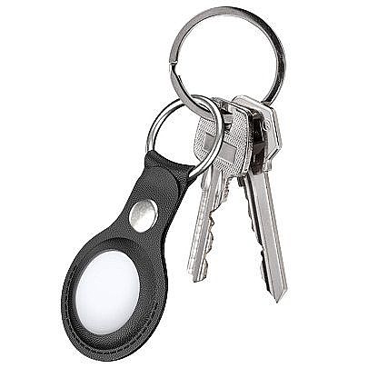����� ������ ���� ��� ���� PU Leather Keychain Case ���� LaTera ��� ���� AirTag (��� ����)