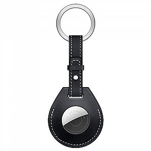 ����� ������ ���� ���� Genuine Leather Keychain Case ���� JIUYU ��� ���� AirTag (��� ����)