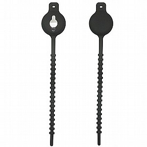 סוגר / אזיקון רוכסן מדגם Click Silicone Case מבית LaTera לתג החכם AirTag (צבע שחור) סוגר / אזיקון רוכסן מדגם Click Silicone Case מבית LaTera לתג החכם AirTag (צבע שחור)