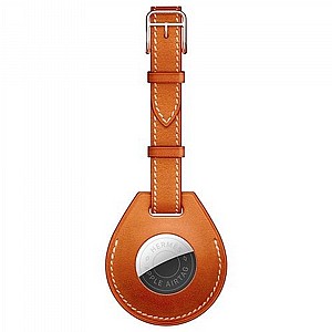 ����� ������ ���� ���� Genuine Leather Strip Keychain Case ���� JIUYU ��� ���� AirTag (��� ����)