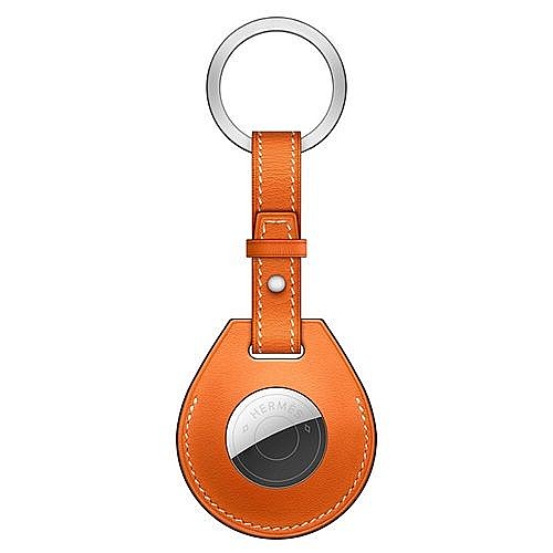 ����� ������ ���� ���� Genuine Leather Keychain Case ���� JIUYU ��� ���� AirTag (��� ����)