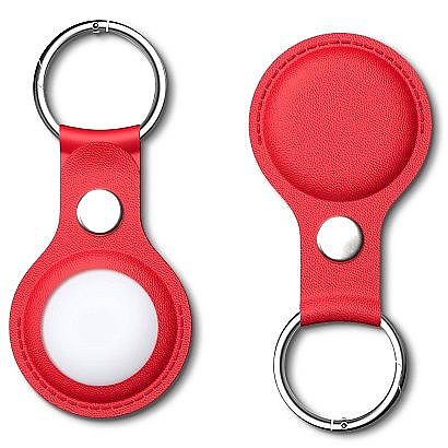 ����� ������ ���� ��� ���� PU Leather Keychain Case ���� LaTera ��� ���� AirTag (��� ����)