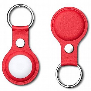 ����� ������ ���� ��� ���� PU Leather Keychain Case ���� LaTera ��� ���� AirTag (��� ����)