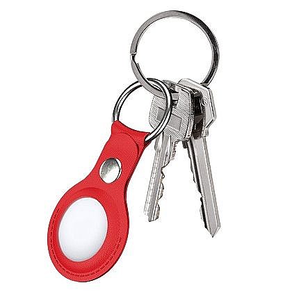 ����� ������ ���� ��� ���� PU Leather Keychain Case ���� LaTera ��� ���� AirTag (��� ����)