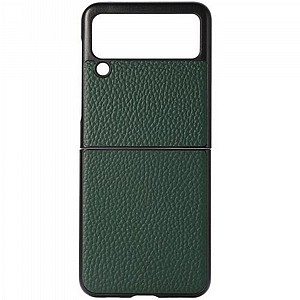 נרתיק עור מדגם FLIP CASE מבית BLACK לטלפון סלולארי מדגם: Samsung Galaxy Z Flip 3 (צבע ירוק) נרתיק עור מדגם FLIP CASE מבית BLACK לטלפון סלולארי מדגם: Samsung Galaxy Z Flip 3 (צבע ירוק)