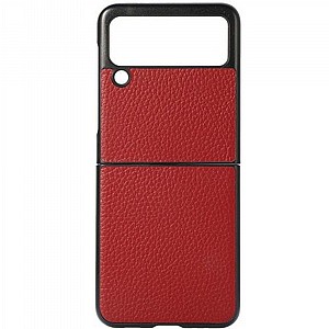 נרתיק עור מדגם FLIP CASE מבית BLACK לטלפון סלולארי מדגם: Samsung Galaxy Z Flip 3 (צבע אדום) נרתיק עור מדגם FLIP CASE מבית BLACK לטלפון סלולארי מדגם: Samsung Galaxy Z Flip 3 (צבע אדום)