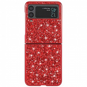 ����� ���� ���� GLITTERY HARD CASE ���� LaTera ������ ������� ����: Samsung Galaxy Z Flip 3 (��� ���� ����)