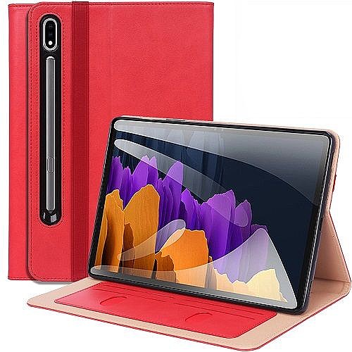 ����� ��� ���� ���� ������ ���� Leather Case with Hand Strap ���� LaTera ����� ��� ����: Samsung Galaxy Tab S7 FE (��� ����)