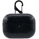 נרתיק עור מדגם Wax Surface Hook Leather Case מבית LaTera לאוזניות AirPods 3 (צבע שחור) נרתיק עור מדגם Wax Surface Hook Leather Case מבית LaTera לאוזניות AirPods 3 (צבע שחור)