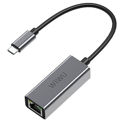 מתאם מחיבור TYPE-C לחיבור RJ45 מבית WIWU | מטענים / מתאמים | ibands