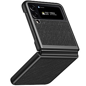 נרתיק קשיח מדגם FIBER CASE מבית LaTera לטלפון סלולרי מדגם: Samsung Galaxy Z Flip 4 (צבע שחור) נרתיק קשיח מדגם FIBER CASE מבית LaTera לטלפון סלולרי מדגם: Samsung Galaxy Z Flip 4 (צבע שחור)