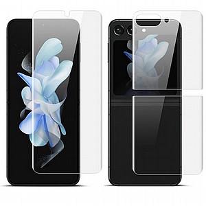 מגן מסך "סיליקון" מבית VMax לטלפון סלולרי מדגם: Samsung Galaxy Z Flip 4 מגן מסך "סיליקון" מבית VMax לטלפון סלולרי מדגם: Samsung Galaxy Z Flip 4