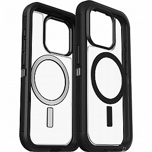 נרתיק קשיח מדגם Symmetry MagSafe מבית OtterBox לטלפון סלולרי מדגם: iPhone 15 (צבע שקוף) נרתיק קשיח מדגם Symmetry MagSafe מבית OtterBox לטלפון סלולרי מדגם: iPhone 15 (צבע שקוף)