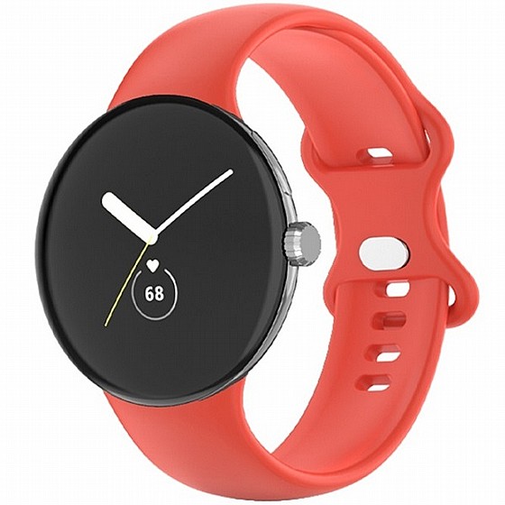 ����� ������� ���� Single Color Silicone Band ���� LaTera ����� ��� ����: Google Pixel Watch (��� Black)