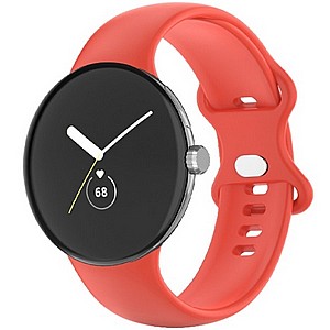 ����� ������� ���� Single Color Silicone Band ���� LaTera ����� ��� ����: Google Pixel Watch (��� Black)