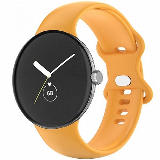 ����� ������� ���� Single Color Silicone Band ���� LaTera ����� ��� ����: Google Pixel Watch (��� Red)