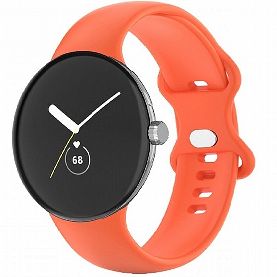 ����� ������� ���� Single Color Silicone Band ���� LaTera ����� ��� ����: Google Pixel Watch (��� Pink)