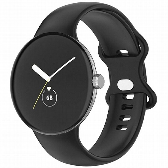 ����� ������� ���� Single Color Silicone Band ���� LaTera ����� ��� ����: Google Pixel Watch (��� Orange)