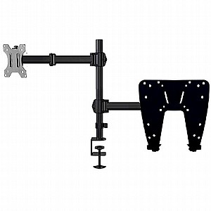 מעמד למחשב נייד + מסך מחשב מדגם Aluminum Foldable Fold Laptop Desk Mount מבית BRATECK (מתאים לגודל מסך 10"- 17.3") מעמד למחשב נייד + מסך מחשב מדגם Aluminum Foldable Fold Laptop Desk Mount מבית BRATECK (מתאים לגודל מסך 10"- 17.3")