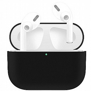 נרתיק סיליקון מדגם Silicone Case מבית LaTera לאוזניות AirPods Pro (צבע שחור) נרתיק סיליקון מדגם Silicone Case מבית LaTera לאוזניות AirPods Pro (צבע שחור)