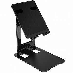 מעמד לשולחן לטלפון סלולרי מדגם Aluminum Foldable Fold Up Phone Desk Mount מבית LaTera (מתאים לגודל מסך 4"- 10") מעמד לשולחן לטלפון סלולרי מדגם Aluminum Foldable Fold Up Phone Desk Mount מבית LaTera (מתאים לגודל מסך 4"- 10")