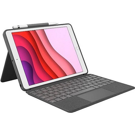 ����� ���� ����� Bluetooth ���� Folio Touch ���� Logitech ����� ��� ����: iPad Air 10.9 2020 / 2022 