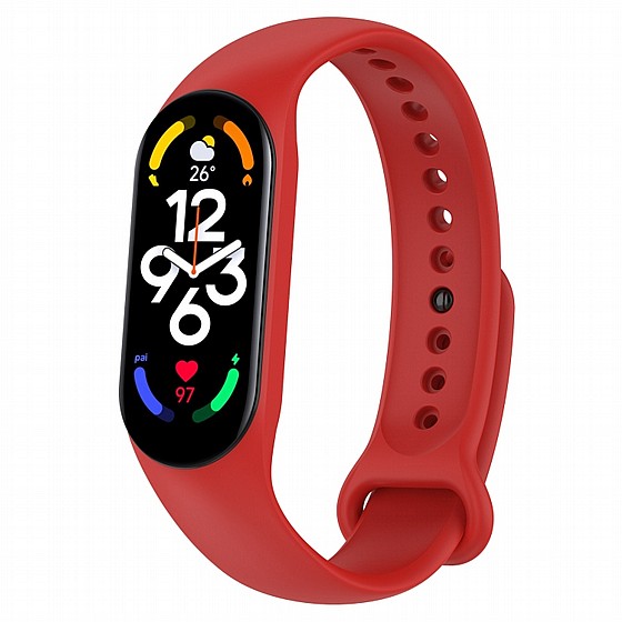 ����� ������� ���� Solid Color Silicone Band ���� LaTera ����� ��� ����: Xiaomi Mi Band 7 (��� Green Tea)