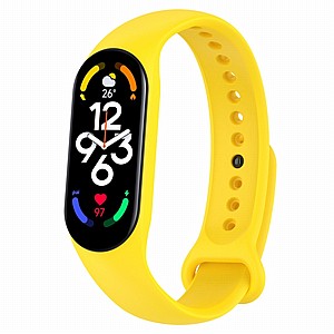 ����� ������� ���� Solid Color Silicone Band ���� LaTera ����� ��� ����: Xiaomi Mi Band 7 (��� Black)