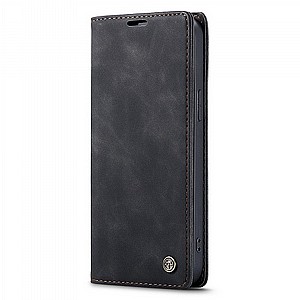 נרתיק עור מדגם Leather Case מבית CASEME לטלפון סלולרי מדגם: iPhone 12 Pro Max (צבע שחור) נרתיק עור מדגם Leather Case מבית CASEME לטלפון סלולרי מדגם: iPhone 12 Pro Max (צבע שחור)