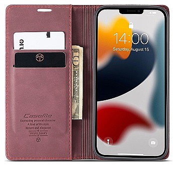 ����� ��� ���� Leather Case ���� CASEME ������ ������ ����: iPhone 13 Mini (��� ����)