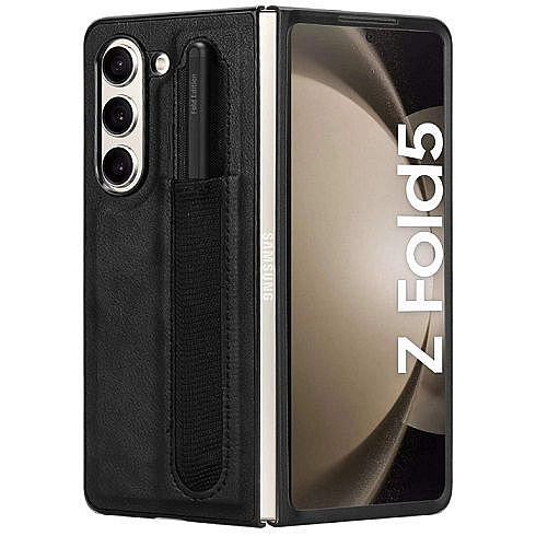 ����� ��� ���� FLIP CASE ���� BLACK ������ ������ ����: Samsung Galaxy Z Fold 3 (���� ���� ���)
