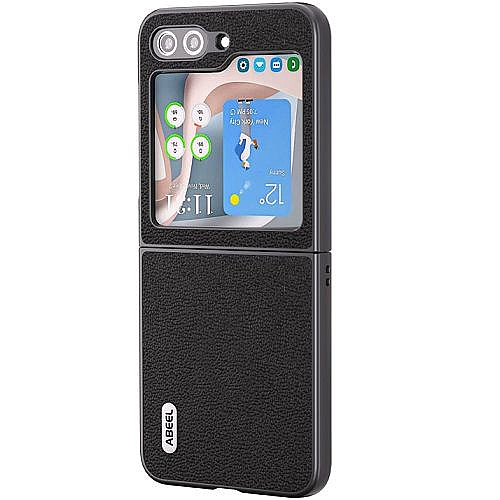 ����� ���� ���� Retro Litchi Texture ���� Abeel ������ ������ ����: Samsung Galaxy Z Flip 5 (��� ����)