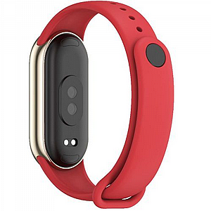 ����� ������� ���� Solid Color Silicone Band ���� LaTera ����� ��� ����: Xiaomi Smart Band 8 (��� White)
