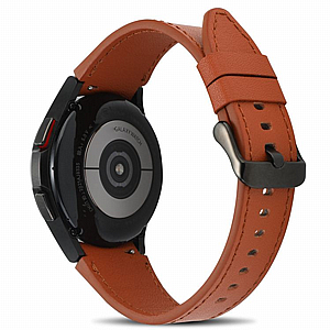 ����� ��� ���� Double-sided Leather Band ���� LaTera ����� ��� (��� White) - 20mm