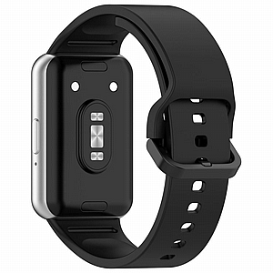 ����� ������� ���� Solid Color Silicone Band ���� iBands ����� ��� ����: Samsung Galaxy Fit 3 (��� White)