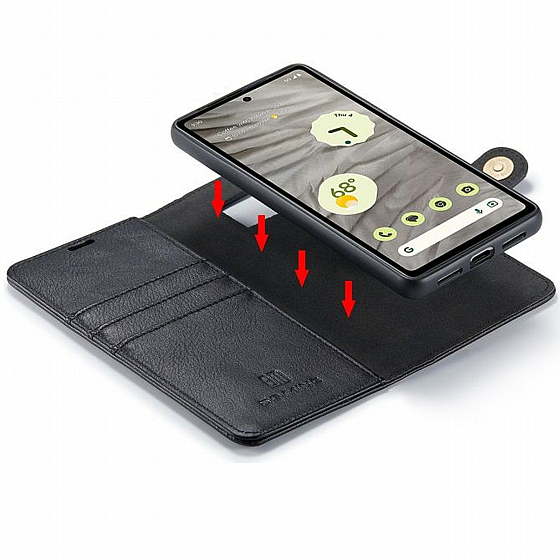 ����� ��� ���� Leather Case ���� DG.MING ������ ������ ����: Google Pixel 8
