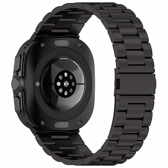 ����� ���� ���� Three Straps Steel Band ���� iBands ����� ��� ����: Samsung Galaxy Watch Ultra 47mm (��� Silver)