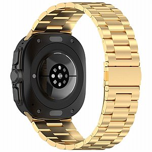 רצועת מתכת מדגם Three Straps Steel Band מבית iBands לשעון חכם מדגם: Samsung Galaxy Watch Ultra 47mm (צבע Black) רצועת מתכת מדגם Three Straps Steel Band מבית iBands לשעון חכם מדגם: Samsung Galaxy Watch Ultra 47mm (צבע Black)